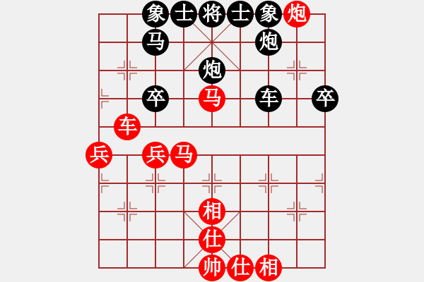 象棋棋譜圖片：2024第12屆寶寶杯邀請(qǐng)賽孟繁睿先勝許國(guó)義5 - 步數(shù)：60 