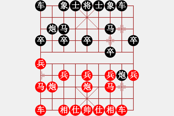 象棋棋譜圖片：玉女峰玉女(9段)-負(fù)-心領(lǐng)神會(huì)(2段) - 步數(shù)：10 