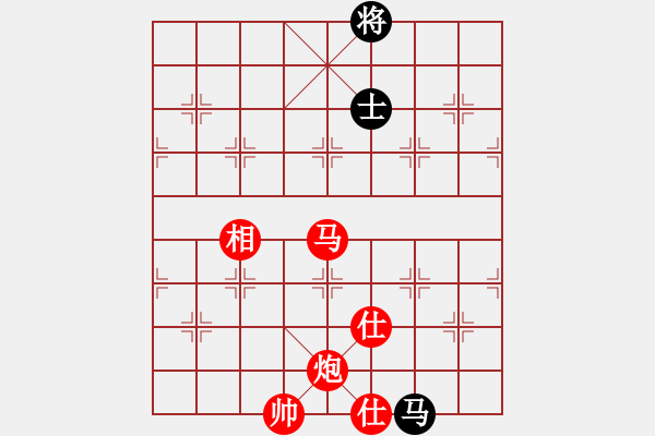 象棋棋譜圖片：棋局-4a23 n1c2 - 步數(shù)：100 