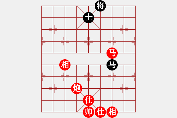 象棋棋譜圖片：棋局-4a23 n1c2 - 步數(shù)：90 