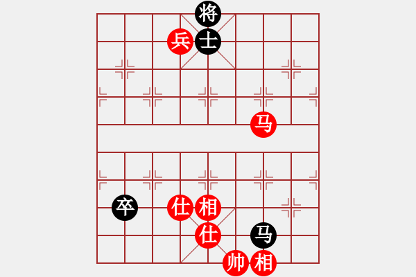 象棋棋譜圖片：象棋和美女(9段)-和-蛇仔(7段) - 步數：200 