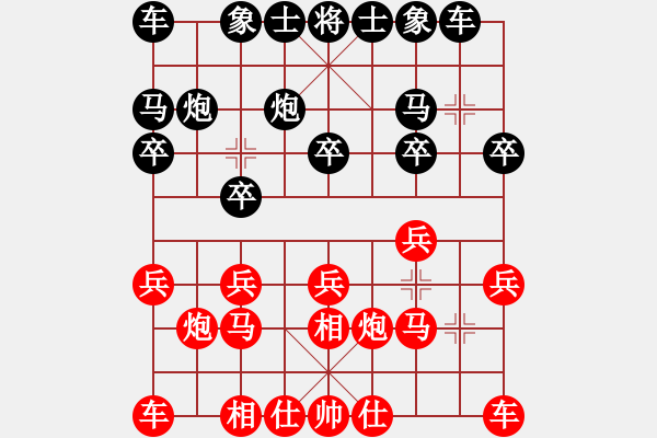 象棋棋譜圖片：許謀生 先勝 洪家洛 - 步數(shù)：10 