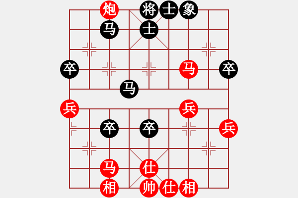 象棋棋譜圖片：駿騎追風(fēng)(2段)-負(fù)-飛馬進(jìn)陣(6段) - 步數(shù)：60 