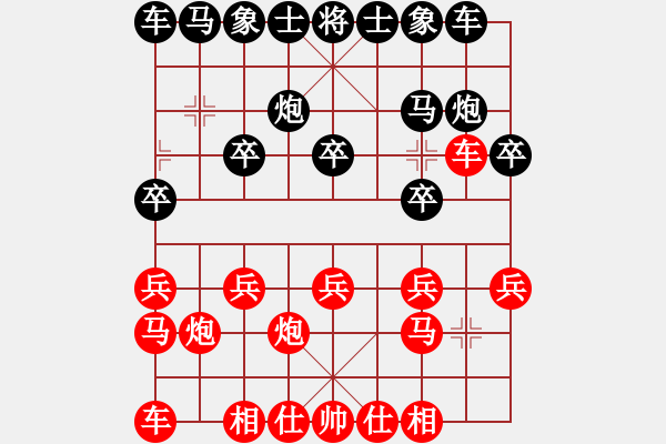 象棋棋譜圖片：臨窗觀景(4段)-勝-東山在起(3段) - 步數(shù)：10 