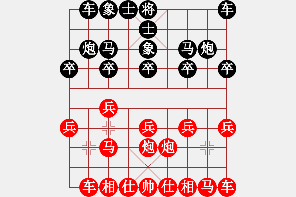 象棋棋譜圖片：紫薇花對紫微郎 勝 會友 - 步數(shù)：10 