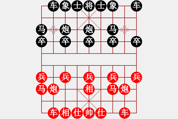 象棋棋譜圖片：上海 惲偉光 勝 重慶 許文學(xué) - 步數(shù)：10 