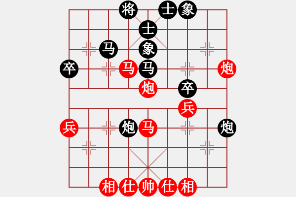 象棋棋譜圖片：網(wǎng)絡(luò)人機(jī)王(中神)-和-羅老師(天罡) - 步數(shù)：52 