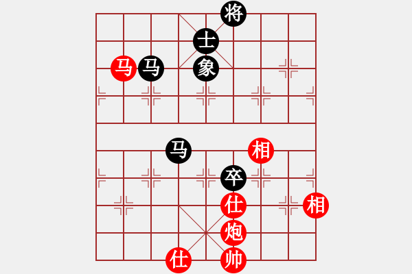 象棋棋谱图片：赵冠芳 先和 周熠 - 步数：170 