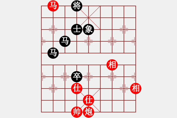象棋棋谱图片：赵冠芳 先和 周熠 - 步数：200 