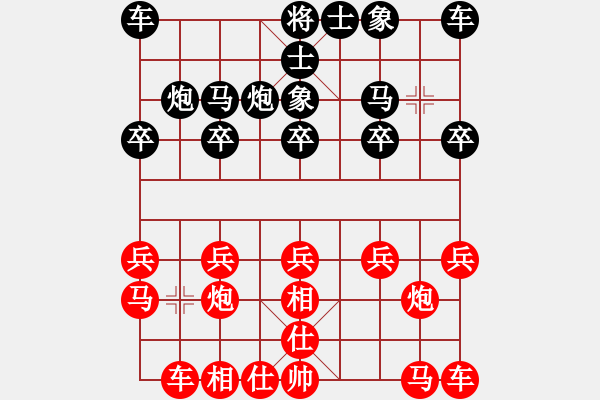 象棋棋譜圖片：英地裝飾[紅] -VS- 大夢(mèng)方覺曉[黑] - 步數(shù)：10 