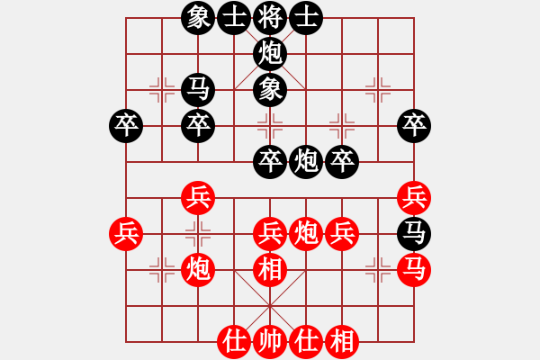 象棋棋譜圖片：狂妄本色(6星)-勝-過河象戲車(8星) - 步數(shù)：40 