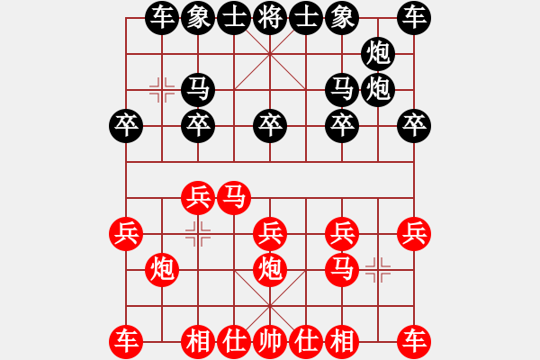 象棋棋譜圖片：yxy9898VS倚天高手(2016 1 9) - 步數(shù)：10 