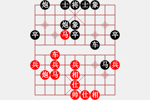 象棋棋譜圖片：千古傳奇(6段)-負(fù)-火云邪神(9段) - 步數(shù)：40 