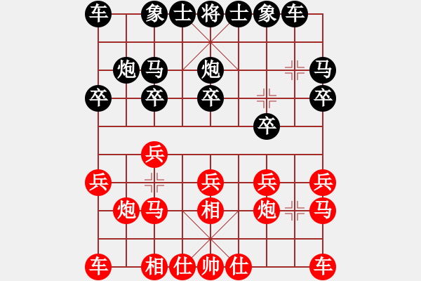 象棋棋譜圖片：弈海傲陽(yáng)(5段)-負(fù)-魔刀轉(zhuǎn)世(9段) - 步數(shù)：10 