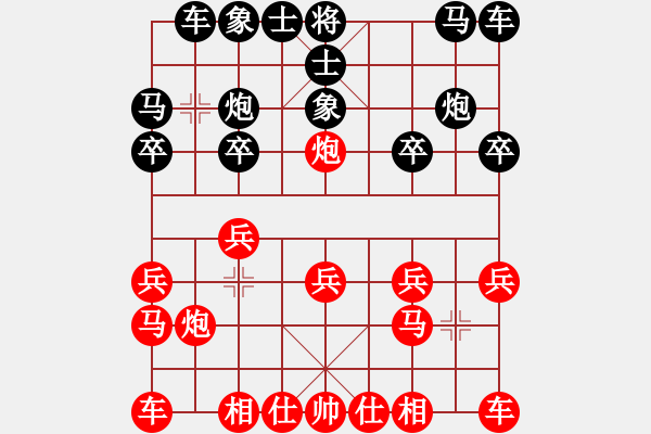 象棋棋譜圖片：2019上海友好城市邀請(qǐng)賽潘劍明先負(fù)賴?yán)硇? - 步數(shù)：10 