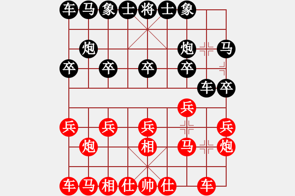 象棋棋譜圖片：湖南群彭志群VS仙居-柯漢飛(2015-6-28) - 步數(shù)：10 