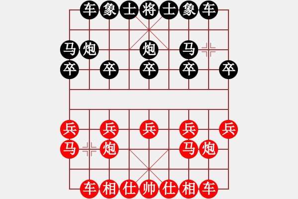 象棋棋譜圖片：棋乃小道(9星)-和-江湖黑馬(9星) - 步數(shù)：10 