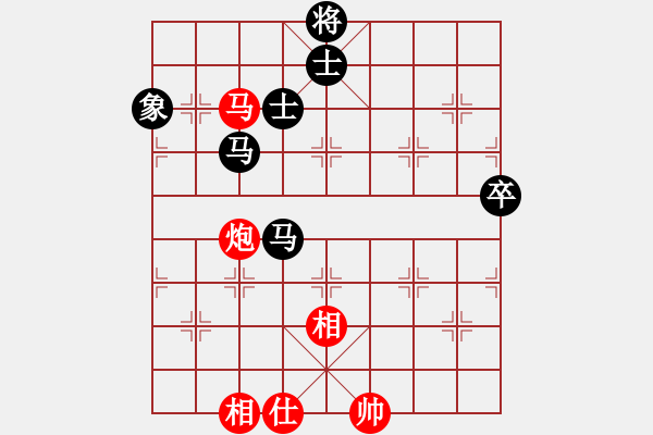 象棋棋譜圖片：棋乃小道(9星)-和-江湖黑馬(9星) - 步數(shù)：140 