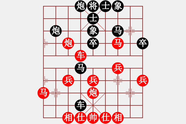 象棋棋譜圖片：云中龍(9段)-勝-修理車攤(5段) - 步數(shù)：40 