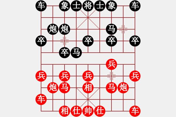 象棋棋譜圖片：宇宙四號(hào)(4級(jí))-勝-青眼虎李云(日帥) - 步數(shù)：10 