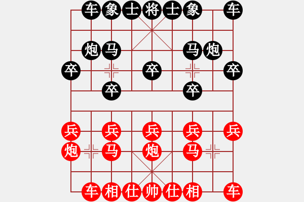 象棋棋譜圖片：曾彥(業(yè)9–3)先負張琪(業(yè)9–3)202211140208.pgn - 步數(shù)：10 