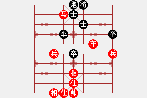 象棋棋譜圖片：五七炮對(duì)屏風(fēng)馬6 - 步數(shù)：100 