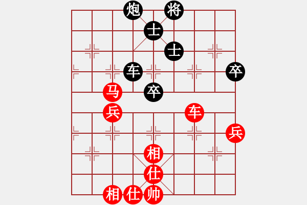 象棋棋譜圖片：五七炮對(duì)屏風(fēng)馬6 - 步數(shù)：80 