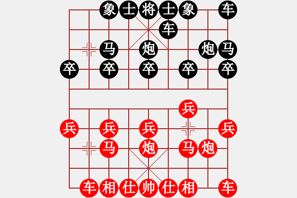 象棋棋譜圖片：愛自然的變化需要改進 - 步數(shù)：10 