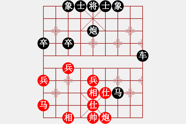 象棋棋譜圖片：金戈[紅] -VS- 橫才俊儒[黑] - 步數(shù)：60 