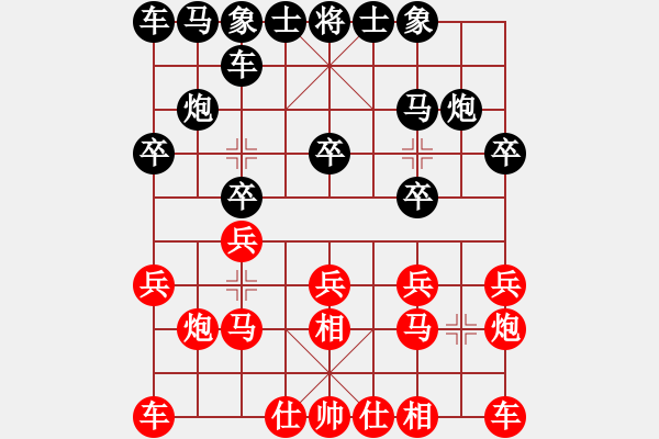 象棋棋譜圖片：陳春湘先勝賈全忠 - 步數(shù)：10 