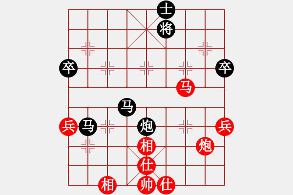 象棋棋譜圖片：中炮對(duì)后補(bǔ)列炮(業(yè)四升業(yè)五評(píng)測(cè)對(duì)局)我后勝 - 步數(shù)：60 