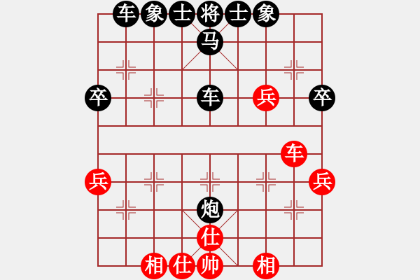 象棋棋譜圖片：楠溪帥哥(3段)-負(fù)-古越棋霸(6段) - 步數(shù)：38 