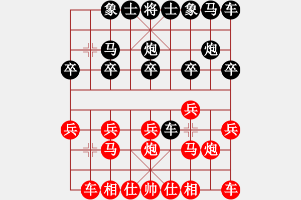 象棋棋譜圖片：笨笨[1184534951] -VS- 滴水穿石佛[423375394] - 步數(shù)：10 