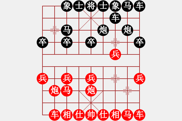 象棋棋譜圖片：李錦雄 先負(fù) 許國(guó)義 - 步數(shù)：10 