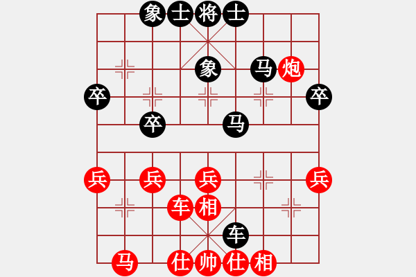 象棋棋譜圖片：李錦雄 先負(fù) 許國(guó)義 - 步數(shù)：40 