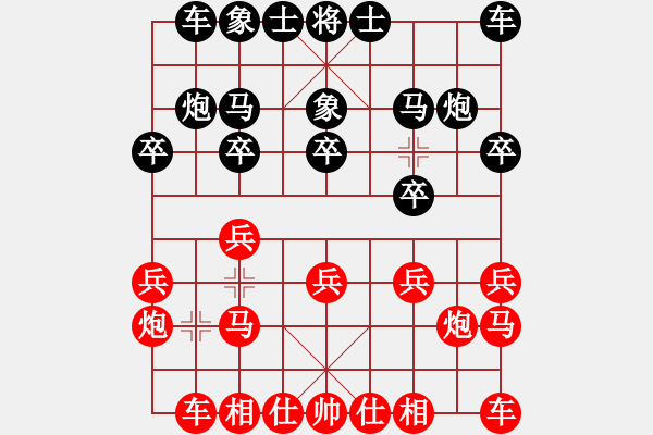 象棋棋譜圖片：北京 劉歡 勝 深圳 劉盛強(qiáng) - 步數(shù)：10 