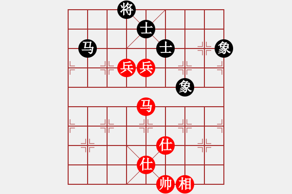 象棋棋譜圖片：跟巫師專業(yè)級下的一盤 - 步數(shù)：100 