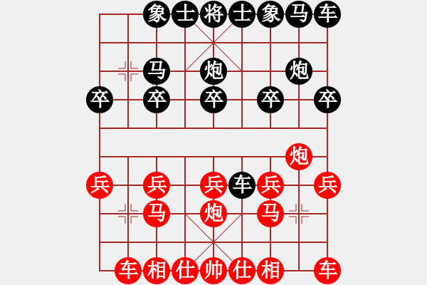 象棋棋譜圖片：殹者[紅] -VS- 橫才俊儒[黑] 春節(jié)9 - 步數(shù)：10 