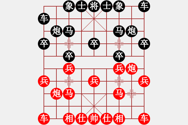 象棋棋譜圖片：超胡勝許(北斗)-負(fù)-敏妹(無極) - 步數(shù)：10 