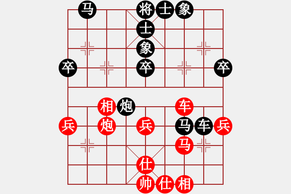 象棋棋譜圖片：2006年迪瀾杯弈天聯(lián)賽第一輪晉都棋牌五(4r)-勝-璇璣刀(5r) - 步數(shù)：40 