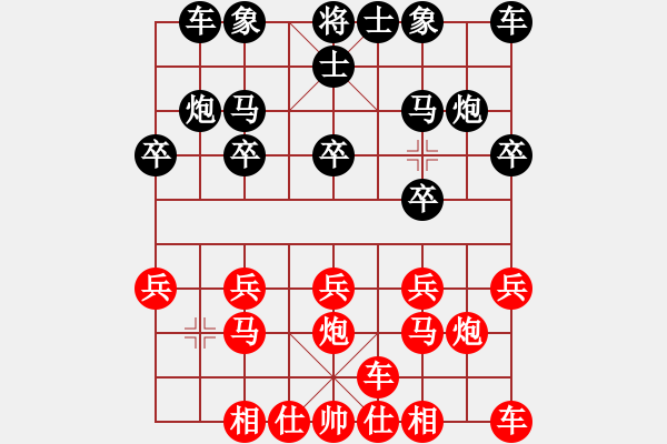 象棋棋譜圖片：阿敏[1776491408] -VS- 兩頭蛇[406039482] - 步數(shù)：10 