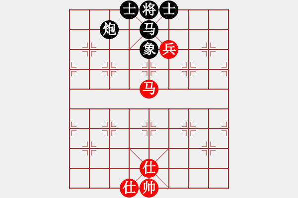 象棋棋譜圖片：馬兵殘棋6的解法（自己研究） - 步數(shù)：0 