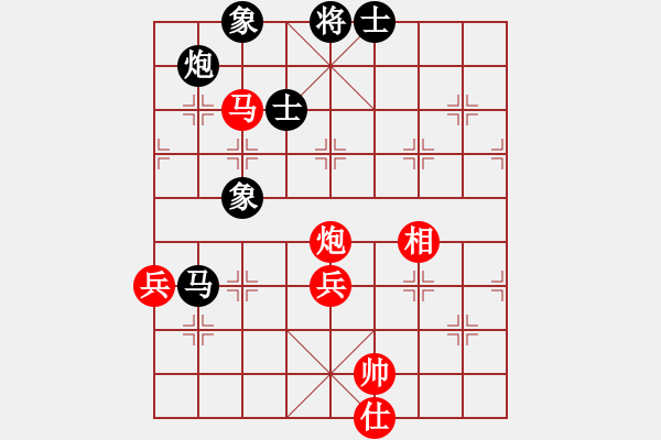 象棋棋譜圖片：龍虎霸測試(9段)-勝-asabulu(日帥) - 步數(shù)：100 