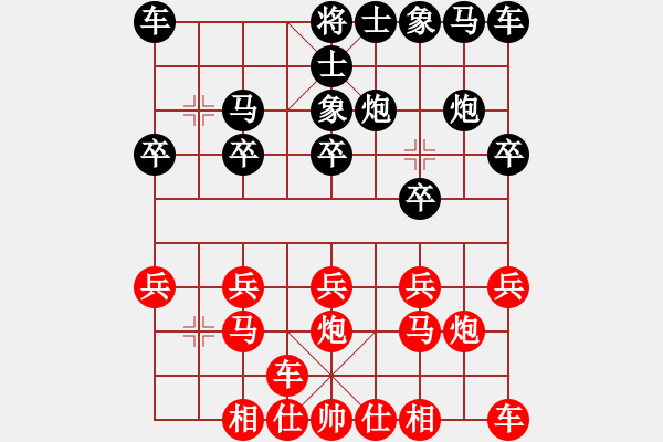 象棋棋譜圖片：鋪口小諸葛雷公炮大敗毀天雷 - 步數(shù)：10 