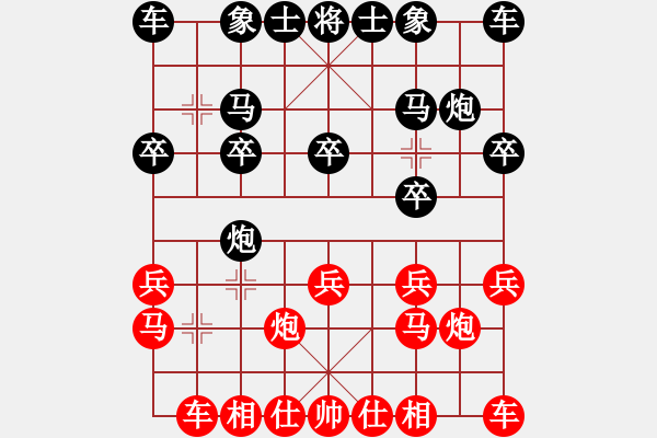 象棋棋譜圖片：糊涂之人(8星)-負(fù)-鬼王出山(電神) - 步數(shù)：10 