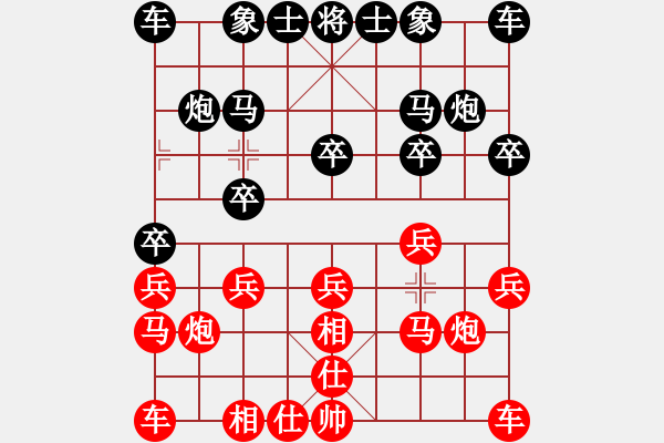 象棋棋譜圖片：耳東人土土[84040216] -VS- ゞ★禾日火因[4429788] - 步數(shù)：10 