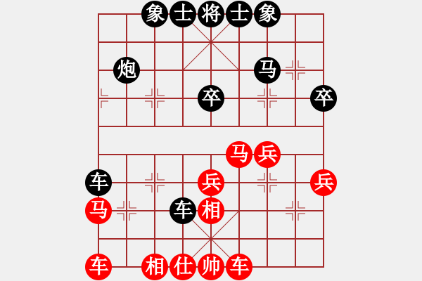 象棋棋譜圖片：耳東人土土[84040216] -VS- ゞ★禾日火因[4429788] - 步數(shù)：40 