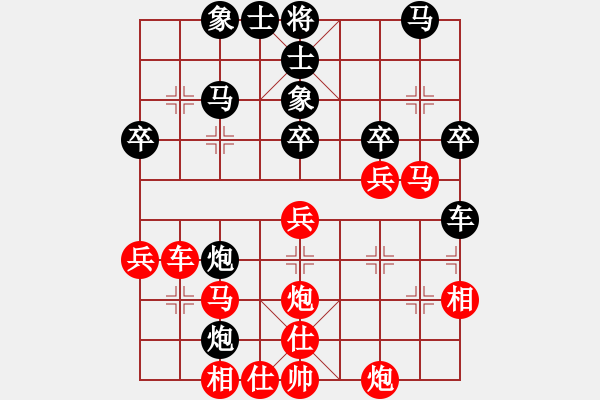 象棋棋譜圖片：夜郎游客(9星)-負(fù)-純?nèi)松先A山(9星) - 步數(shù)：40 