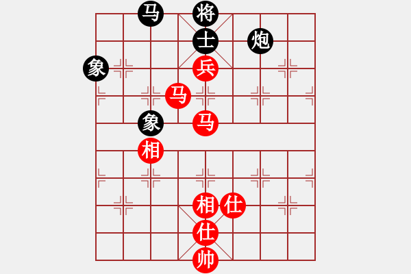 象棋棋谱图片：苗永鹏     先和 申鹏       - 步数：190 