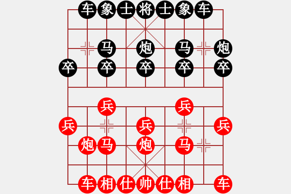 象棋棋譜圖片：七路兵對三步虎轉(zhuǎn)列炮黑值車 - 步數(shù)：12 